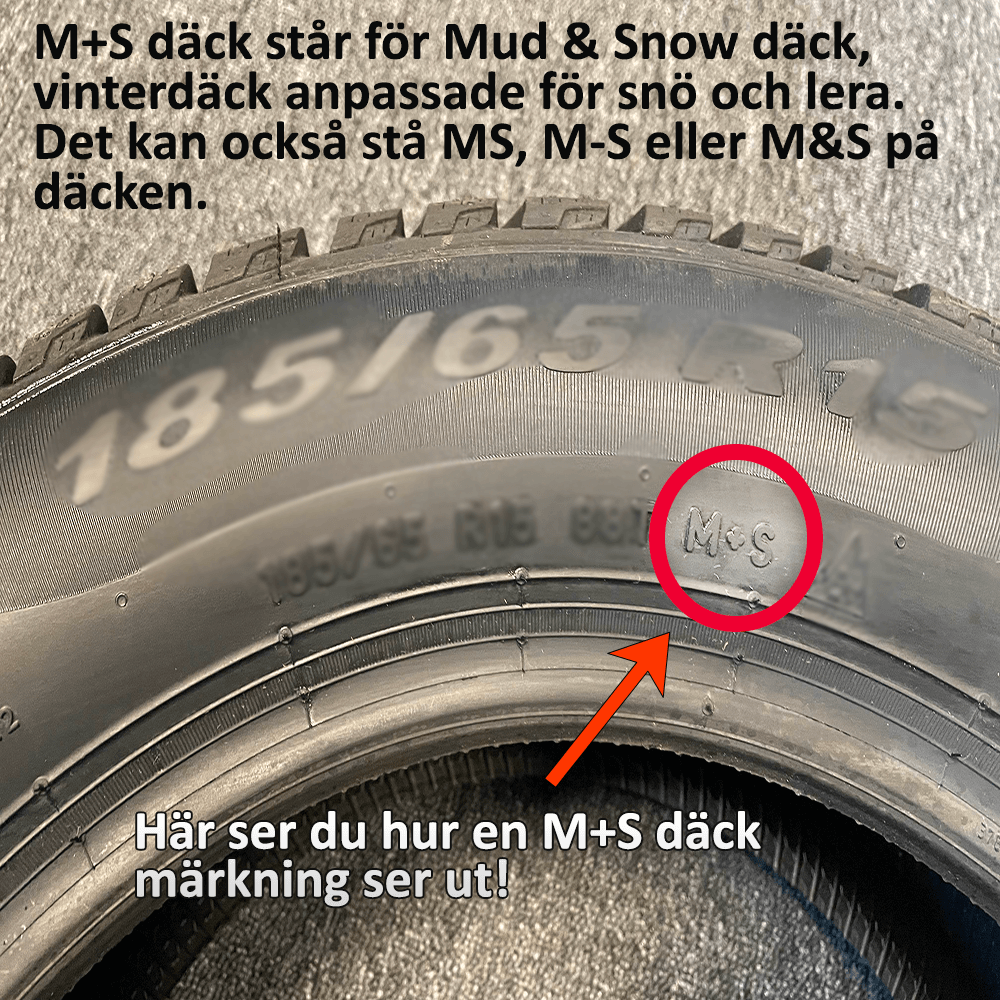 m+s däck